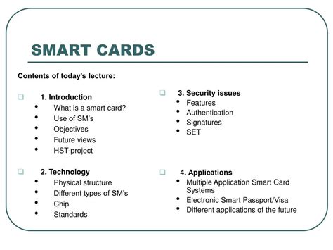 smart card based security system ppt|Smartcards: An Introduction.